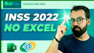 Como Fazer o Cálculo do INSS 2022 no Excel  Planilha de Grátis para Baixar [upl. by Eelra]