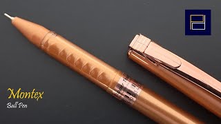 Montex Copper Touch Ball Pen an INR 10  723 [upl. by Fiedler]