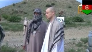 Bowe Bergdahls Taliban release video PoW handed over to Special Forces in Afghanistan [upl. by Rosina]