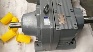 GR series High torque Low rpm Helical Geared Motor Gearbox Speed reducer [upl. by Auvil]