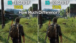 Intel i5 11400F vs Intel i5 13400F  Performance Test On RTX 3060Ti at 1080p [upl. by Heyde]