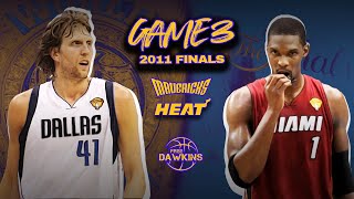 Miami Heat vs Dallas Mavericks  2011 NBA Finals Game 3 Miami Seek a Road Win At Dallas 😤 [upl. by Grenville708]