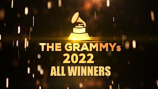 Grammys 2022  ALL WINNERS  The 64th Annual Grammy Awards 2022  April 3rd 2022  ChartExpress [upl. by Ahsrav]