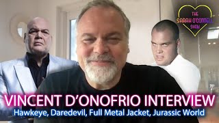 Vincent DOnofrio interview  Kingpin Hawkeye Echo Daredevil Full Metal Jacket SpiderMan [upl. by Kenna646]