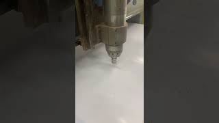 CNC machine precision processing of polycarbonate sheets [upl. by Hayikat]