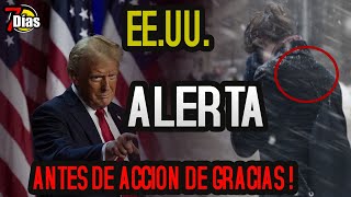 Estados Unidos en fenómeno meteorológico extremo ANTES DE ACCION DE GRACIAS [upl. by Kcirdle]