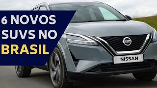 OS 6 NOVOS SUVS QUE ESTÃO CHEGANDO AO BRASIL [upl. by Oisinoid]