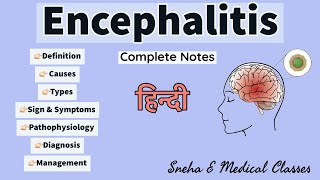 Encephalitis  Causes  Sign amp Symptoms  Diagnosis  Pathophysiology  Management [upl. by Aniela]