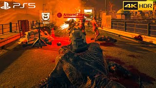 Entering Red Zone  Call of Duty MW3 Zombies PS5 4K 60FPS HDR Gameplay [upl. by Durtschi]