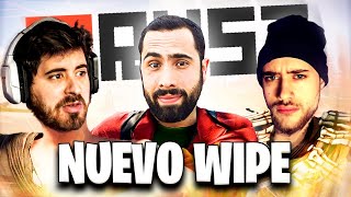 TRES LOCOS y una PETROLERA  RUST  Gameplay español [upl. by Adnohsat253]