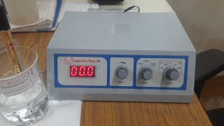 Measurement of Conductivity experiment in Very Simple Words  Systronic Conductivity Meter 304 [upl. by Aleafar160]