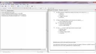 NCCER TestGen Tutorial How to Print an Answer Key [upl. by Etnauq]