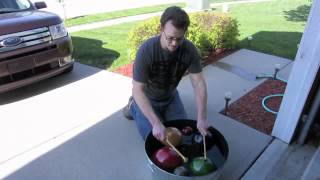 Water Gourd Marimba Demonstration by Adam Riviere [upl. by Eico153]