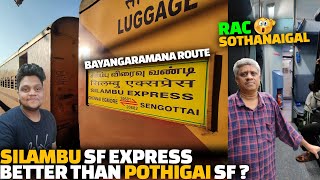 Silambu SF express Train journey  Better than Pothigai express  Rac Sothanaigal  Courtallam EP 5 [upl. by Still]