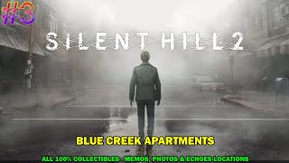 Silent hill 2 remake walkthrough 3  Blue Creek apartments  All 100 missable collectibles [upl. by Lekzehcey185]