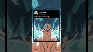 Ultra Instinct Goku 😈AMV Edit [upl. by Collete]