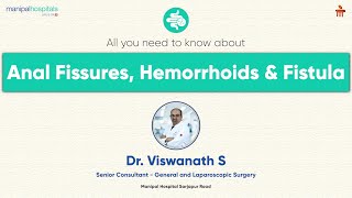 Fissure and Haemorrhoids I Dr Vishwanath S I Manipal Hospitals Sarjapur Road [upl. by Eibbor]