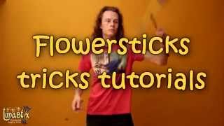 Flower stick tutorial  Fishsaw [upl. by Zelde]