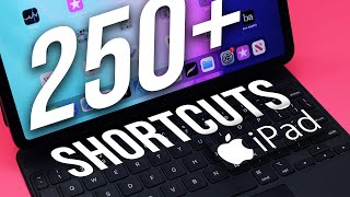 250 iPad Magic Keyboard Shortcuts  2022 [upl. by Ardiekal]