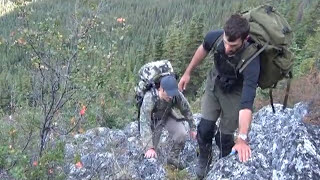 Travis Volk hunting Mountain Caribou in Northern BC [upl. by Arytahs]