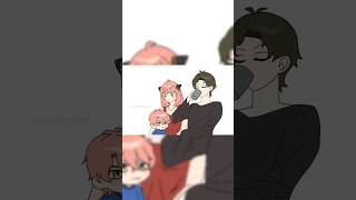 If Damian and Anya have a son Animatic anyaforger damianya spyxfamily spyxfamilyedit shorts [upl. by Aisinut]