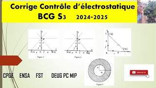 Corrige Contrôle électrostatique BCG 20242025 [upl. by Auka]