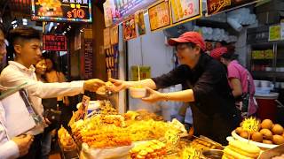 香港旺角美食金华冰廳夜街波鞋街女人街澳洲牛奶公司 [upl. by Mattie689]