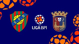 Liga BPI  Resumo  SF Damaiense 1  2 SCU Torreense  Jornada 8 [upl. by Silohcin]