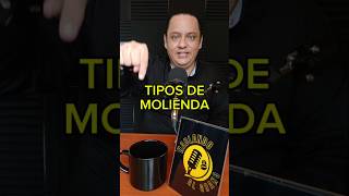 ¡Tipos de molienda Café Molienda Molido Molino Cafe Coffee fyp [upl. by Sheline]