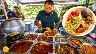 Bangalore Non Veg King Making Huge varieties of Non Veg In 1 Thali Rs 100 Only l Karnataka Food [upl. by Kaiulani]