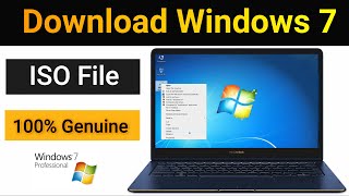 How to Download Windows 7 ISO File  Download Windows 7 ISO file  Windows ISO Disk Image 100 Gen [upl. by Marybella]