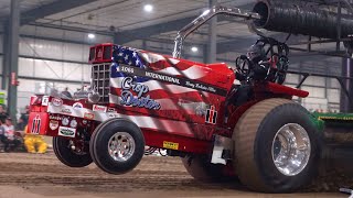 Tractor Pull 2023 Super Farm Tractors NTPA Spring Nationals friday [upl. by Brote666]