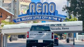 Driving Through Reno Nevada A Scenic Journey [upl. by Harbour221]