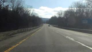 Interstate 84  New York Exits 13 to 16 eastbound [upl. by Asilehc]