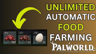 How To Automate Pal feeding  How to Automate Berry Farm  Automatic Farm Guide Palworld [upl. by Benedict]