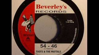 TOOTS AND THE MAYTALS  5446 WAS MY NUMBER  DUB VERSION VERSION DUB [upl. by Drobman]