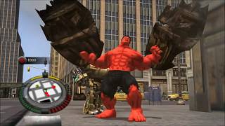 The Incredible Hulk PC Gameplay Free Roam [upl. by Arand]