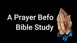 A Prayer Before Bible Study [upl. by Fawna]