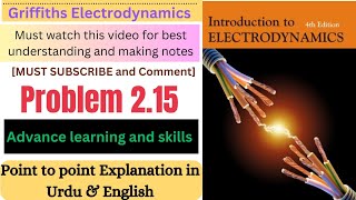 Griffiths electrodynamics problem 215  Introduction to electrodynamics problem 215 [upl. by Jyoti]