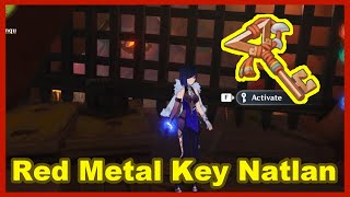 Where To Get amp Use Red Metal Key Natlan [upl. by Ahsoek]