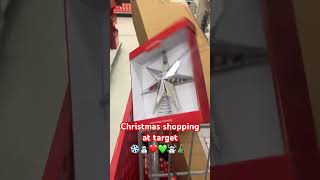 Christmas shopping at target christmas merrychristmas shopping ❤️❄️☃️💚🎄 [upl. by Baylor207]