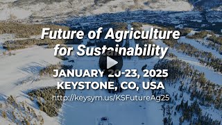 Future of Agriculture for Sustainability Meeting Promo [upl. by Deegan]