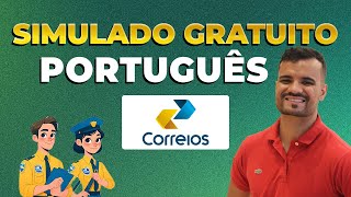 Simulado Português  Correios 2024  Questões que estarão na sua prova [upl. by Doscher]