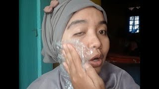 25k makeup challenge BUBBLE WARP  Teja Putri Solihan [upl. by Tengdin]