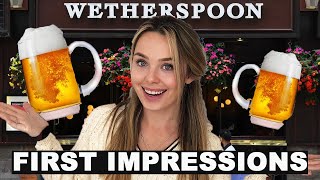 FIRST TIME WETHERSPOONS 2021  BEST and WORST Wetherspoon in ENGLAND [upl. by Ahsiri869]