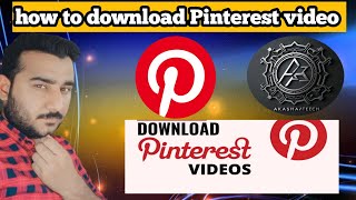 How to download Pinterest video pinterest tiktok viralvideo technicalakasha [upl. by Tutt]