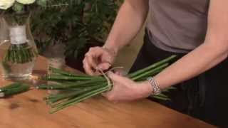 Triangle Nursery  Spiral flower arranging technique [upl. by Jensen]