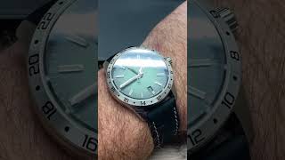 Christopher Ward Sealander GMT Green [upl. by Yaj873]