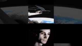 Solar Eclipse view from space vs view from Earth shorts solareclipse shortsfeed space ytshorts [upl. by Smoht]