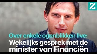 Gesprek met de minister van Financiën Over Wouter Bos aardgas en aflossingsvrije hypotheken [upl. by Onivag]